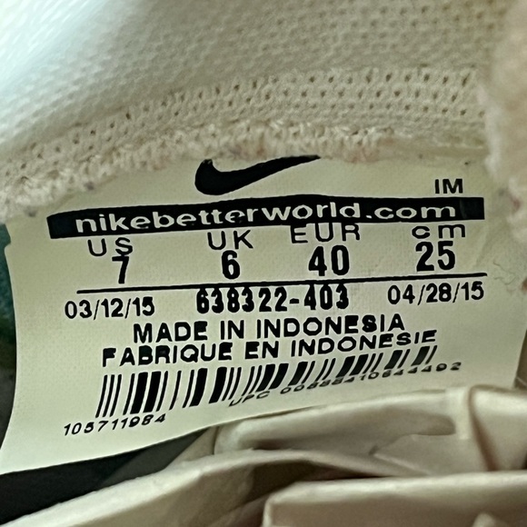 Nike Blazer Men's Mid Prm Vintage Qs Ice Cream Sneakers Size 7 - Picture 10 of 10